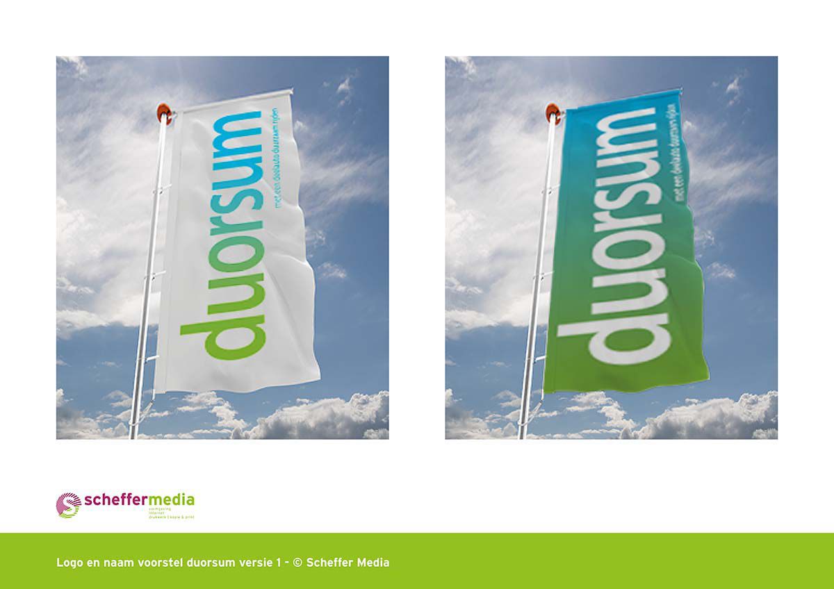 Logo & huisstijl deelmobiliteit Duorsum