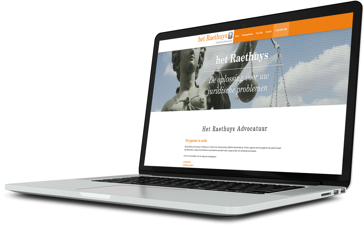 Website Raethuys fiscale advocatuur Roden
