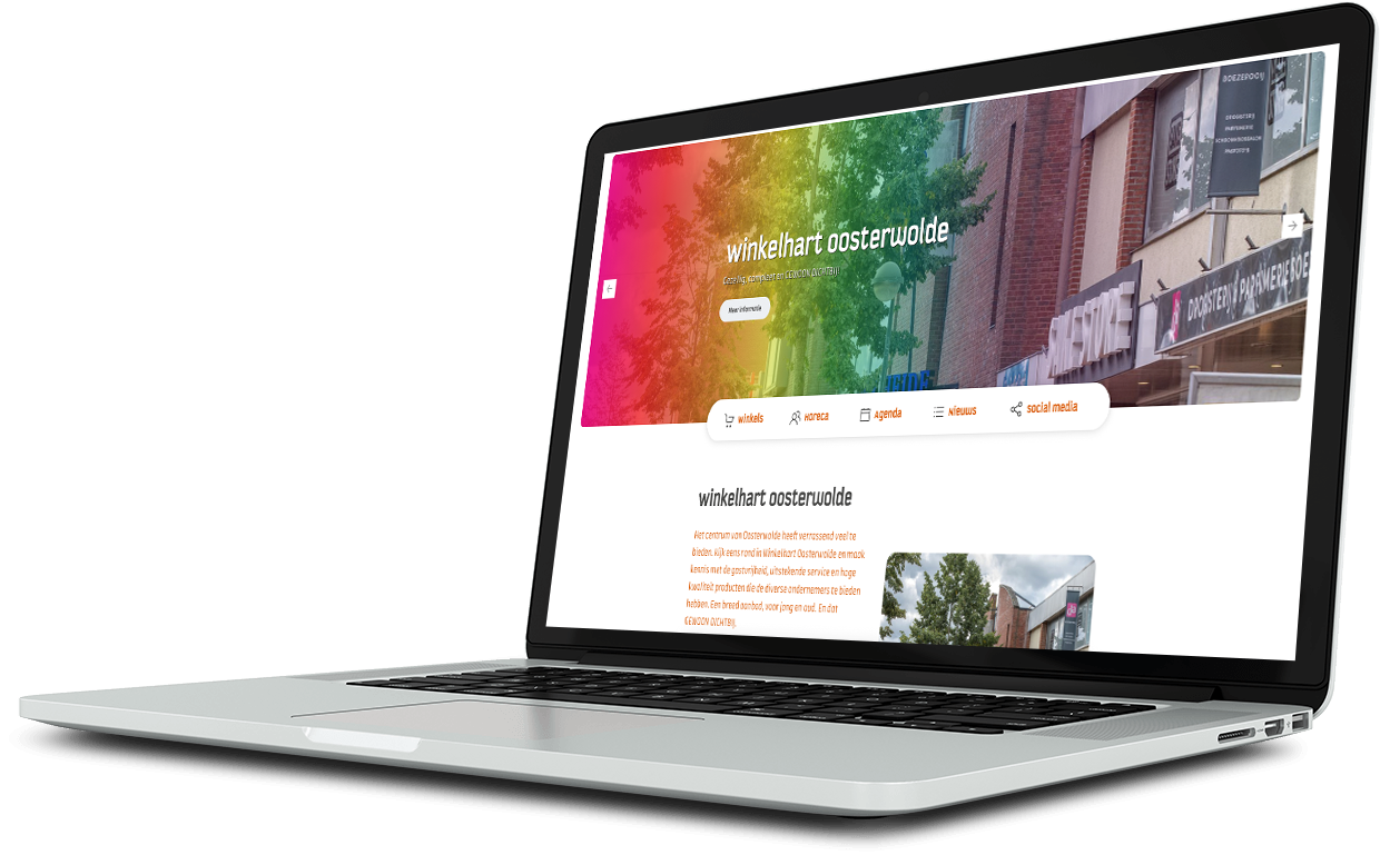 Website Winkelhart Oosterwolde